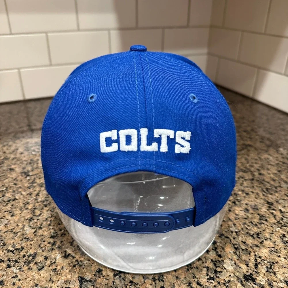 Indianapolis Colts New Era 9FIFTY Snapback Baseball Hat Royal Blue NFL